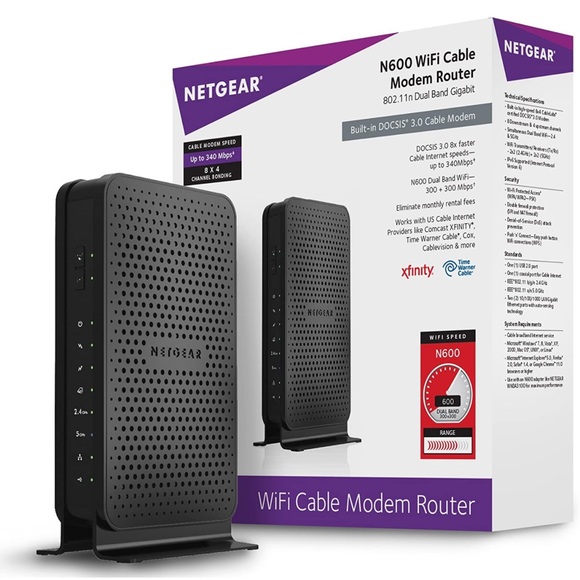 NETGEAR MODEM ROUTER - Picture 1 of 7